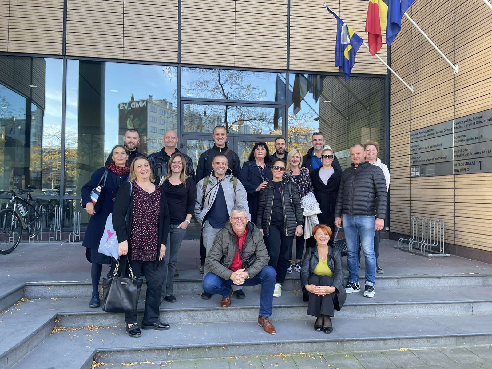 Predstavnica FUZIP učestvovala u studijskoj posjeti Belgiji u okviru projekta „Prevencija i borba protiv trgovine ljudima u BiH“
